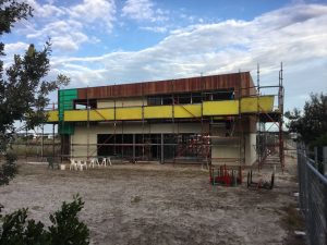 Latham residence under construction photo